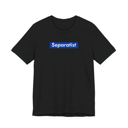 SEPARATIST — T-shirt à carré bleu